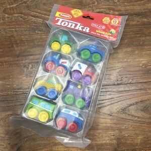 Playskool Tonka Wheel Pals Birthday‎ Pack 8pc Target Exclusive Very Rare NEW